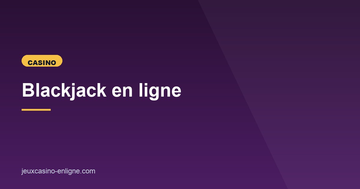 Illustration de l'article consacré au blackjack