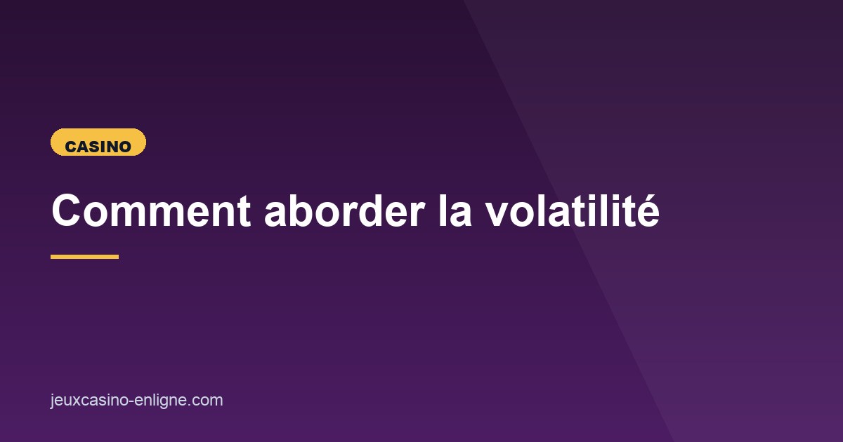 Illustration de l'article consacré à la volatilité