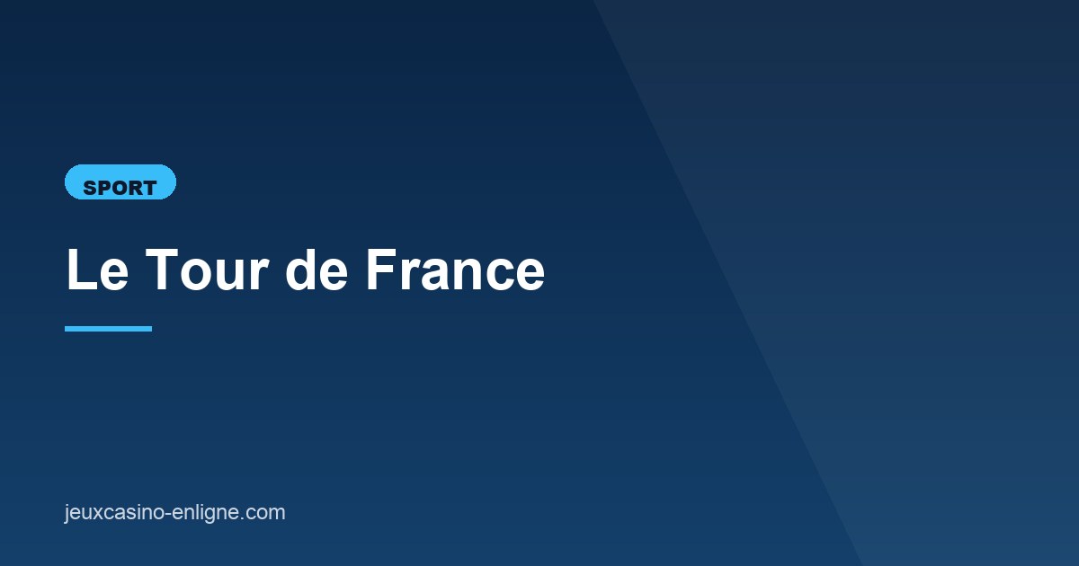 Illustration de l'article consacré au Tour de France